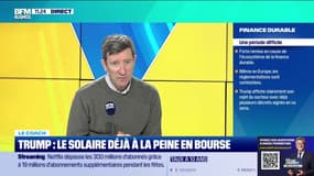 Le coach : Trump, le solaire déjà à la peine en bourse - 22/01