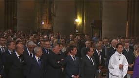 Messe à Notre-de-Dame de Paris pour un hommage au père Jacques Hamel le 27 juillet 2016.