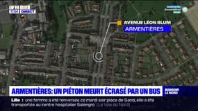 Nord: un piéton tué par un bus à Armentières