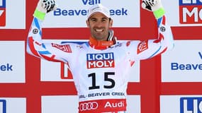 Adrien Théaux sur le podium