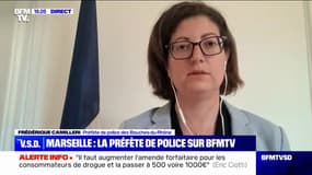 Fusillade à Marseille: "Les assaillants sont en fuite et la police judiciaire est mobilisée pour les retrouver", affirme Frédérique Camilleri, préfète de police des Bouches-du-Rhône