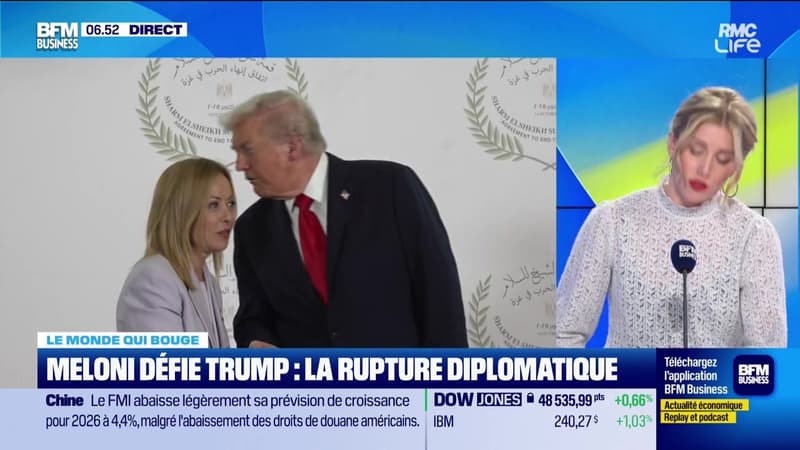 Annalisa Cappellini : Meloni défie Trump, la rupture diplomatique - 15/04