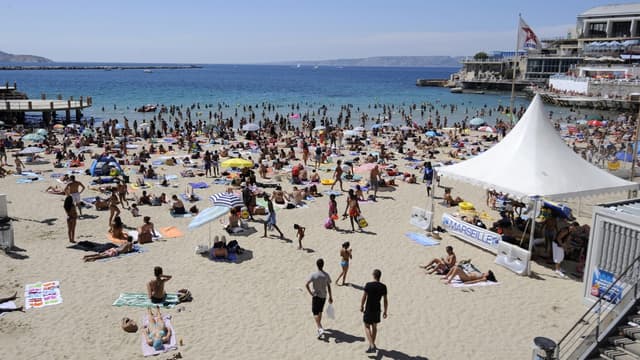La plage des Catalans, située en plein coeur de Marseille, a déjà bénéficié de travaux de sécurisation.