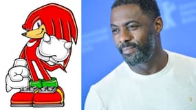 Knuckles, Idris Elba (montage BFMTV.com)