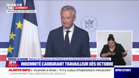 Bruno Le Maire: "Nous ferons les comptes d'ici la fin de l'année sur ce que les entreprises profitables auront reversé à nos compatriotes"