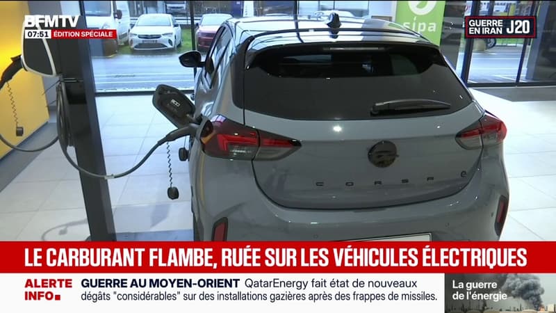 Avec la hausse des prix du carburant, de plus en plus de Français envisagent de passer aux véhicules électriques
