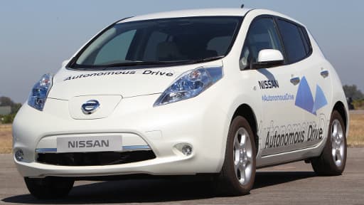 Ce prototype de voiture sans chauffeur de Nissan devrait voir le jour en 2020.
