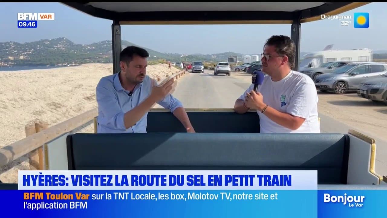 Hyères : visitez la route du sel en petit train
