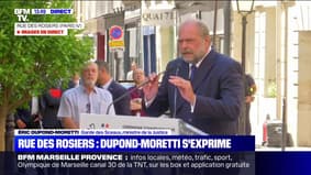 Éric Dupond-Moretti: "Lorsque la communauté juive est prise pour cible, c'est la République française toute entière qui est touchée"