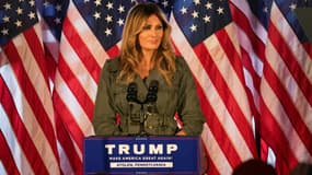 Melania Trump le 27 octobre 2020 à Atglen, en Pennsylvanie.