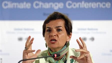 Christiana Figueres, secrétaire exécutive de la Convention cadre des Nations unies sur les changements climatiques (CCNUCC). Les négociateurs sur les questions de changement climatique se sont séparés au bout de sept jours de discussions à Panama en ne ga