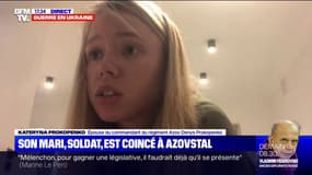Azovstal: "Nous appréhendons le pire des scénarios", s'inquiète l'épouse d'un soldat du régiment Azov
