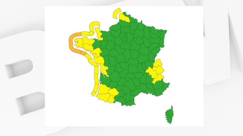 Vigilance météo vagues-submersion du jeudi 24 novembre 2022