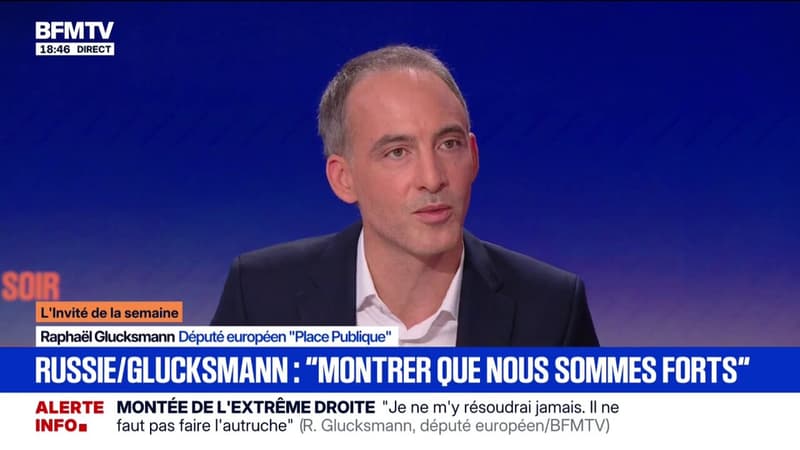 Raphaël Glucksmann annonce proposer "un service civique universel et obligatoire"