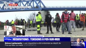 René Raimondi, maire de Fos-sur-Mer: "Réquisitionner le dépôt pétrolier de Fos-sur-Mer, alors qu'on est en période de tensions, c'est un peu de la provocation" 