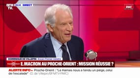 Dominique de Villepin: "La guerre contre le terrorisme n'a jamais été gagnée nulle part"