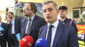 Le ministre de l'Intérieur Gérald Darmanin, le 7 octobre 2023.