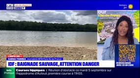 Ile-de-France: la baignade dans des lieux interdits n’est pas sans danger