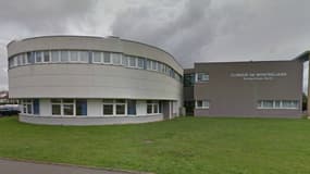 Façade de la clinique de Montbéliard, dont le service de gynécologie-obstétrique a été fermé jusqu'à nouvel ordre.