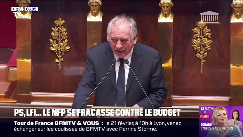 Budget: le NFP se divise sur la question de la motion de censure