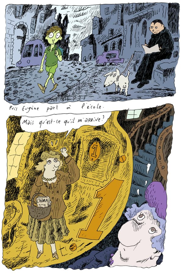 Apparition de Joann Sfar dans A cause de la vie Apparition de Joann Sfar dans A cause de la vie