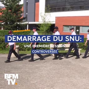 Service national universel: une première session controversée