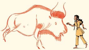 La couverture de la BD "Sapiens", d'après le célèbre livre de Yuval Noah Harari, vendu à 15 millions d'exemplaires