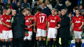 Sir Alex Ferguson et Nani