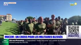Marseille: un cross en hommage aux militaires blessés