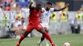 Martinique-Panama lors de la Gold Cup, à Harrisson (États-Unis) le 30 juin 2023