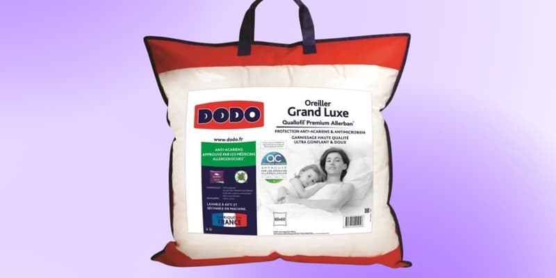 Le prix de cet oreiller DODO fond sur ce site connu de tous