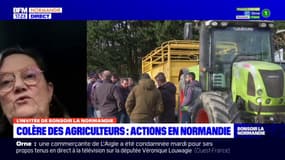 Colère des agriculteurs: des actions "jusqu'à obtenir gain de cause" en Normandie