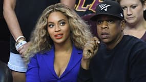 Beyoncé et Jay Z au Quicken Loans Arena à Cleveland en 2016 