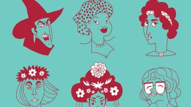 Détail de la couverture des Culottées de Pénélope Bagieu