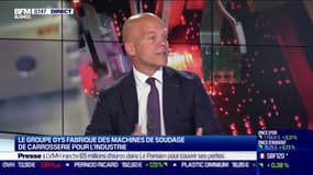 Le groupe Gys fabrique des machines de soudage de carrosserie pour l'industrie