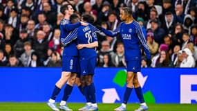 Les joueurs du PSG contre Aston Villa, le 15 avril 2025