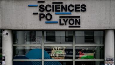 Le campus de Sciences Po Lyon le vendredi 3 mai 2024.