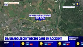 Val d'Oise: un adolescent meurt dans un accident