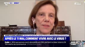 Pr Anne-Claude Crémieux: "Il n'y a aucune raison d'attendre le 11 mai" pour tester