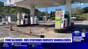 Forcalquier: des stations service vandalisées au niveau des pompes à essence
