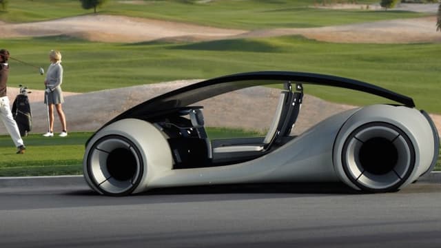 Sur la toile, les internautes imaginent déjà à quoi pourrait ressembler l'Apple Car.