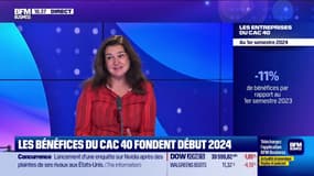 Bénédicte Hautefort (Scalens) : Les bénéfices du CAC 40 fondent début 2024 - 02/08