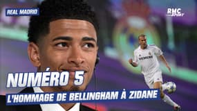 Real Madrid : "Porter le 5 ? Un hommage à l'héritage de Zidane" encense Bellingham