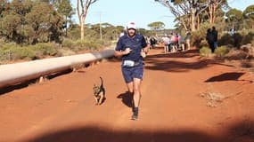 Stormy lors du semi-marathon, le 29 juillet 2018 à Kalgoorlie, en Australie. 