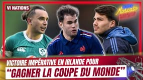 Irlande-France : "Si on les bat, on peut remporter le Mondial", Moscato s'enflamme