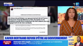 Xavier Bertrand refuse d'entrer au gouvernement