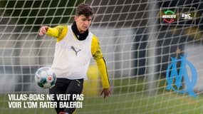 Mercato : Villas-Boas ne veut pas voir l’OM rater Balerdi