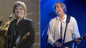 Jean-Louis Aubert et Louis Bertignac. - Bertrand Guay / Jean-Christophe L'Espagnol - AFP