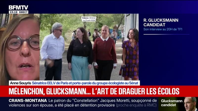 L'appel de Raphaël Glucksmann aux Écologistes: "Nous notre pari, depuis le début c'est de réconcilier les gauches", déclare Anne Souyris, porte-parole du groupe écologiste au Sénat