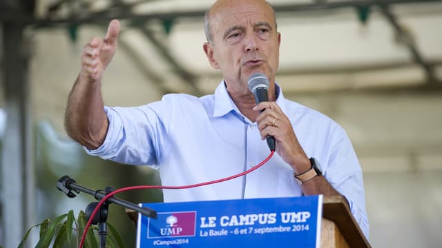 Alain Juppé au campus UMP à la Baule, en Loire-Atlantique.